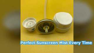 Advanced Sunscreen Aerosol Valve for Perfect Mist Coverage