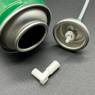 Mua 1 inch Valve Aerosol với hình dạng L Actuator Valve điều khiển chính xác cho máy làm mới không khí bền và đáng tin cậy sản xuất trực tuyến
