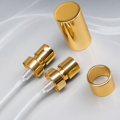 Mua Máy bơm xịt nước hoa nhôm sang trọng với nắp trang trí vàng 21mm cho bao bì nước hoa cao cấp sản xuất trực tuyến
