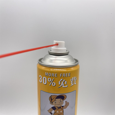 Chuẩn bị khí đốt sạch phun van aerosol cho dầu bôi trơn ô tô và phòng ngừa rỉ sét