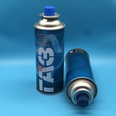 Chiều kính 65mm Butane khí có thể cho nấu ăn ngoài trời đáng tin cậy & Dùng Aerosol Tin Can