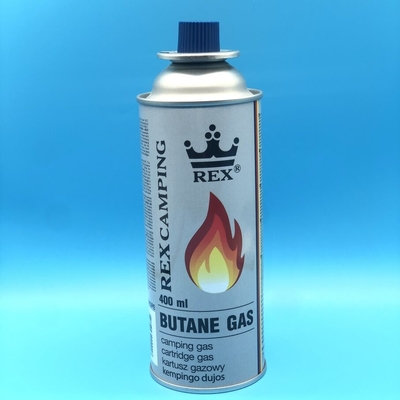 65mm Butane Gas Cylinders cho sử dụng công nghiệp mạnh mẽ & đáng tin cậy thẳng tường Tin lon