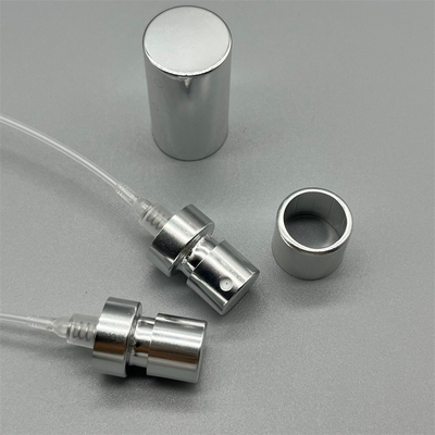 Máy bơm nước hoa bằng bạc thanh lịch với nắp