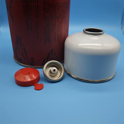 12 Bar Aerosol Butane khí chứa cho đa năng Tinplate Tin Can 86mm Hoặc 106mm