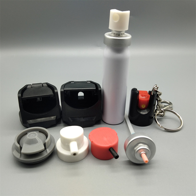 Chính xác 20mm Self Defense Pepper Spray Valve Actuator And Accessories For Safe And Measured Pepper Spray Release (Điện cụ và phụ kiện để giải phóng bình xịt tiêu xít an toàn và đo lường)
