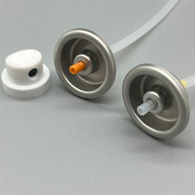 Van xịt aerosol nhôm khử mùi dùng trong bao bì chăm sóc cá nhân với bộ truyền động tiêu chuẩn và sử dụng phân phối chính xác