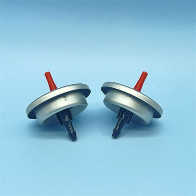 Van xả gas bật lửa có đầu nối màu đỏ để bơm gas