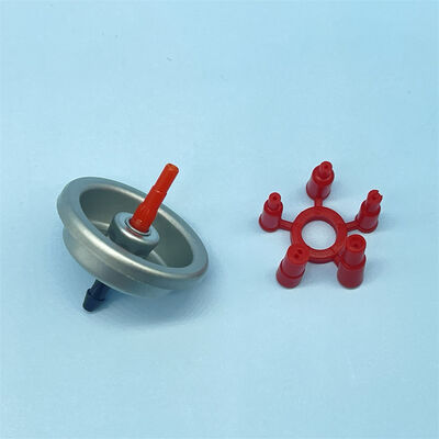 Van Bơm Gas Bật Lửa Butane, Van Gas Bật Lửa Có Đầu Chuyển Đổi Màu Đỏ - Nạp Gas An Toàn Và Tương Thích Phổ Biến