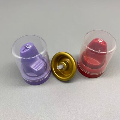 Van mousse tóc bằng nhôm với khả năng phân phối 360 độ và khả năng tương thích với túi trên van để tạo kiểu chuyên nghiệp