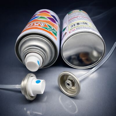 Valve de pulvérisation de peinture femelle commerciale avec conception de tige à double orifice