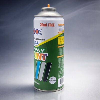 Ống phun sơn aerosol nam có lớp phủ màu cao cấp với bộ điều khiển